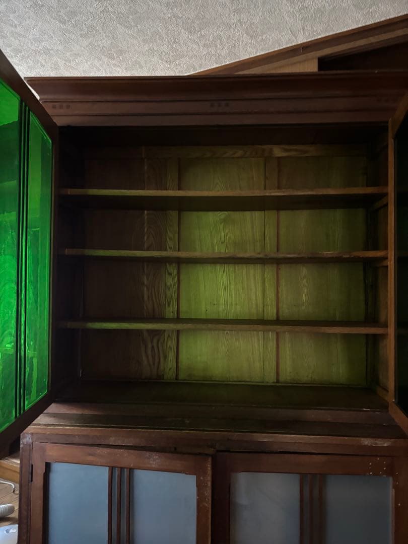 木製ディスプレイキャビネット