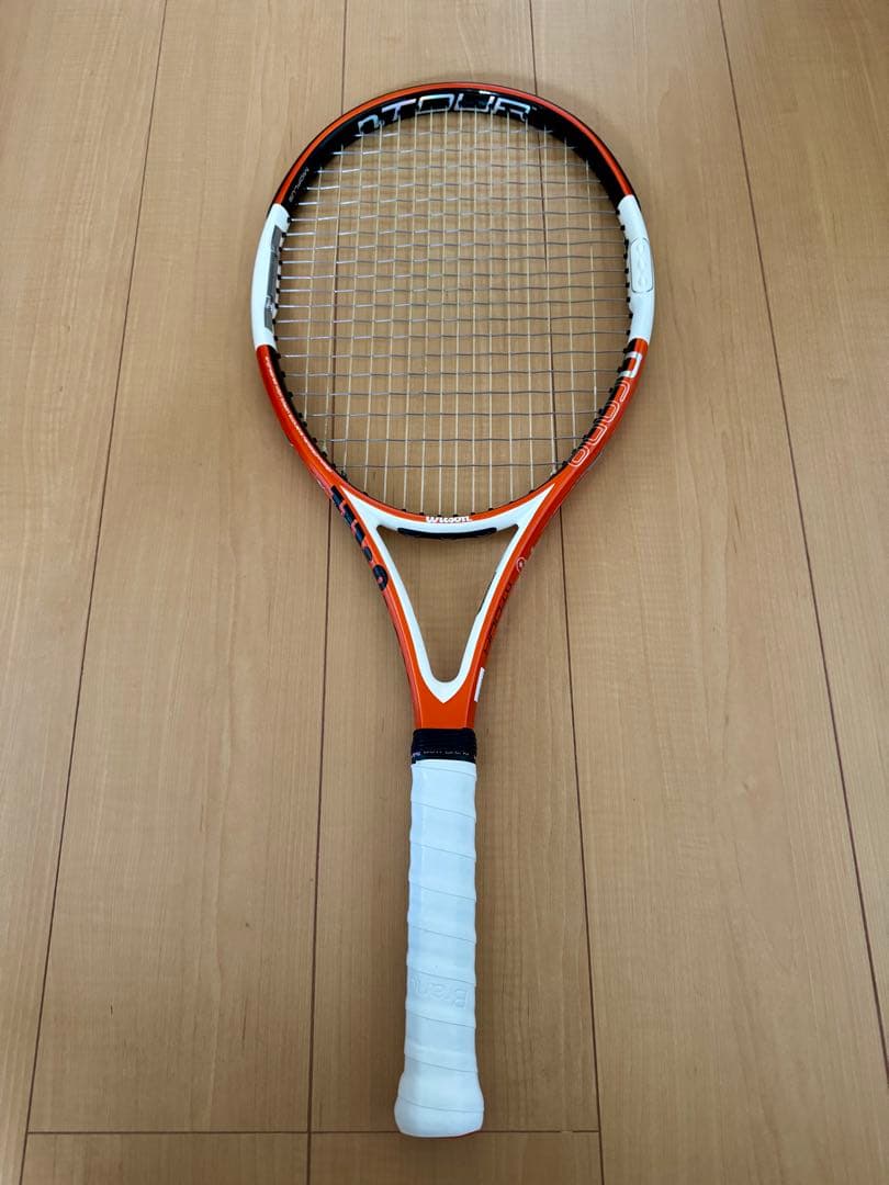 損切価格 極めて美品 Wilson ntour 105グリップ3