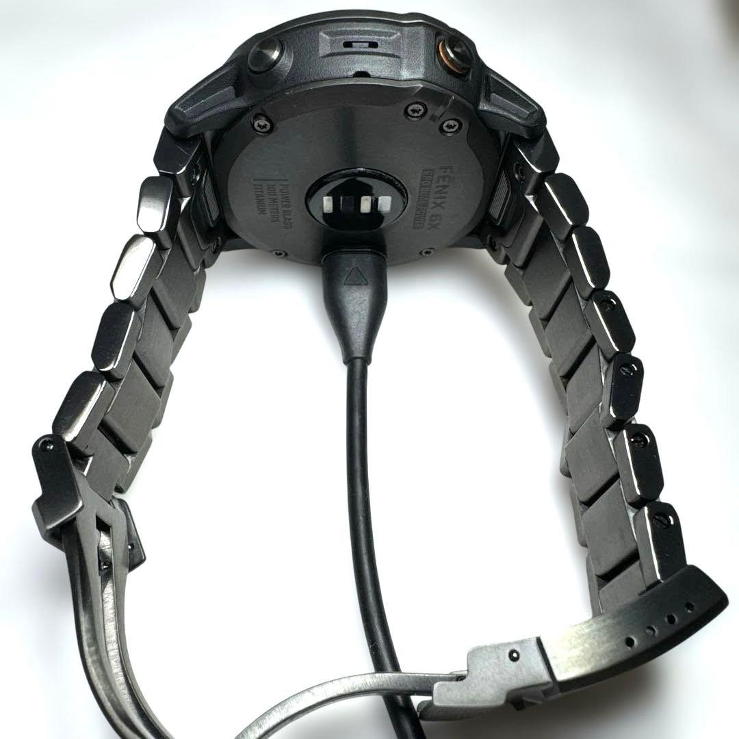 GARMIN fenix 6X PRO DUAL POWER 超美品　最終価格