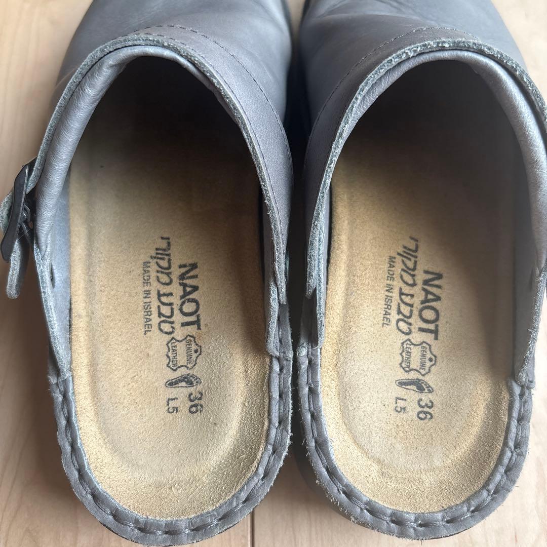 NAOT グレー サボ 36