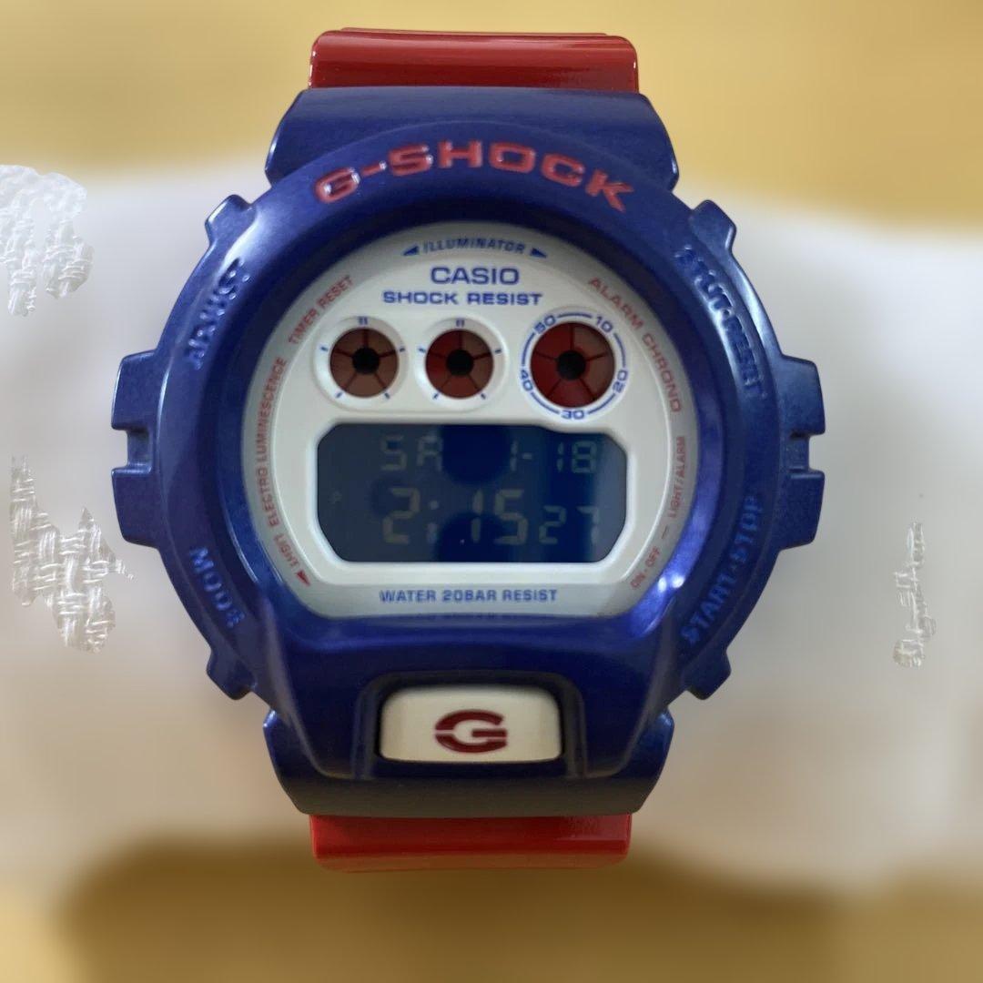 yyy　G-SHOCK DW-6900AC ブルーレッド