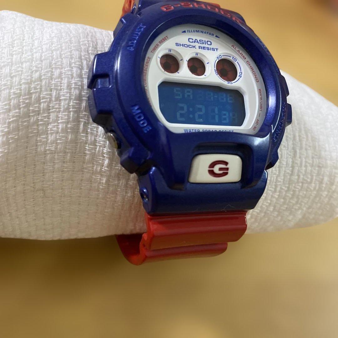 yyy　G-SHOCK DW-6900AC ブルーレッド