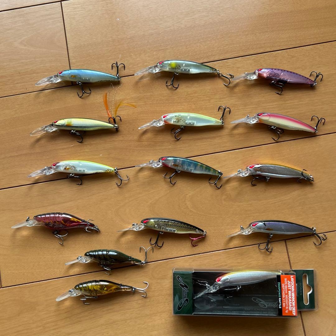 ノリーズ　レイダウンミノーディープジャストワカサギ　などセット