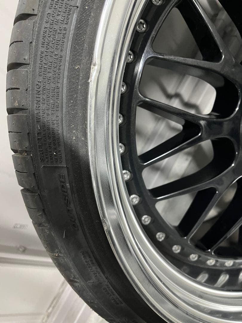 ジスタンス　ワーク　19インチ 9.5j 10.5j pcd114.3 ホイール