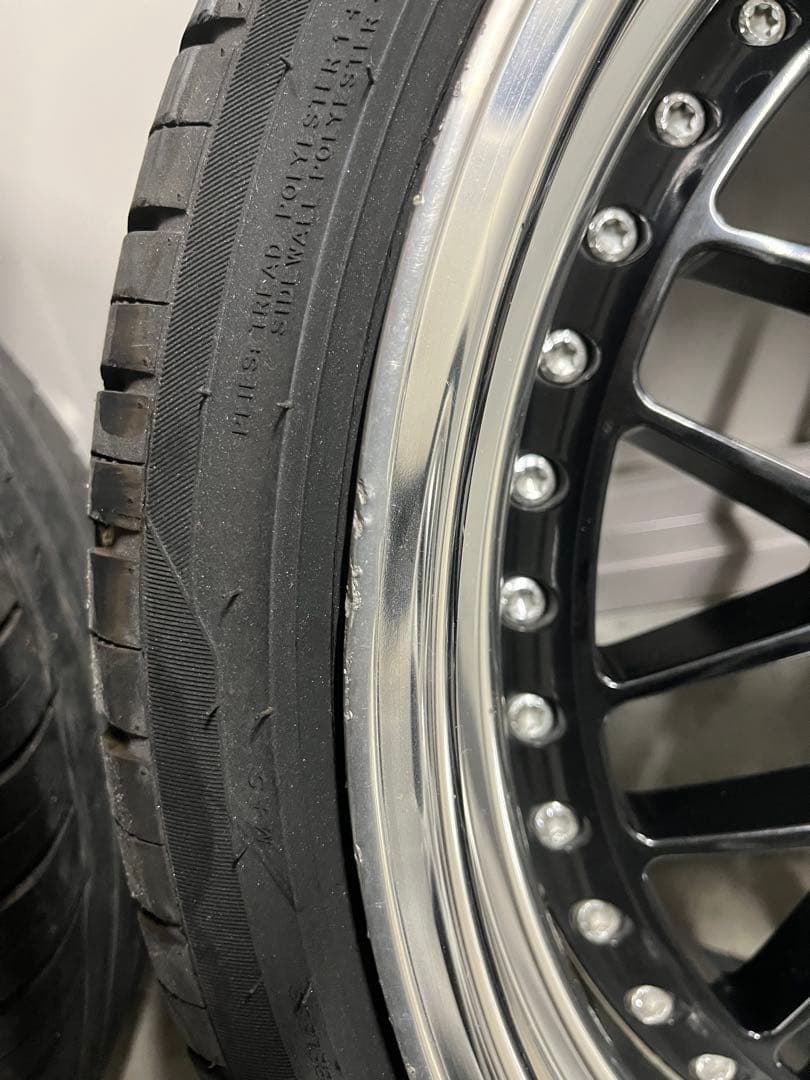 ジスタンス　ワーク　19インチ 9.5j 10.5j pcd114.3 ホイール