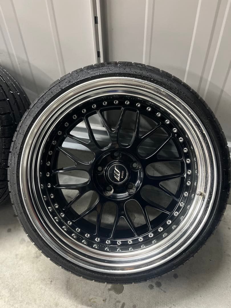 ジスタンス　ワーク　19インチ 9.5j 10.5j pcd114.3 ホイール