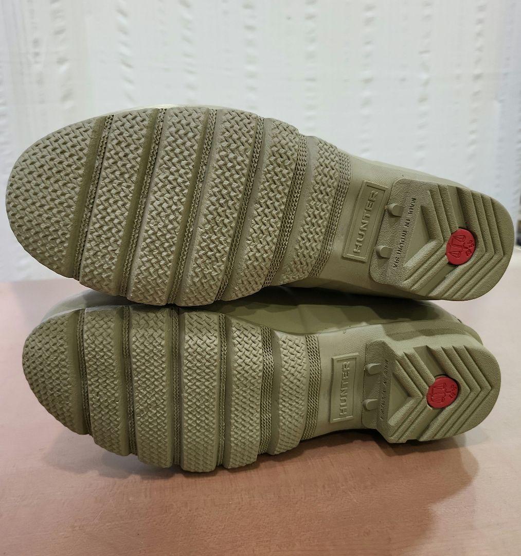 HUNTER 長靴 オリーブグリーン UK 5 日本サイズ24cm　新品未使用
