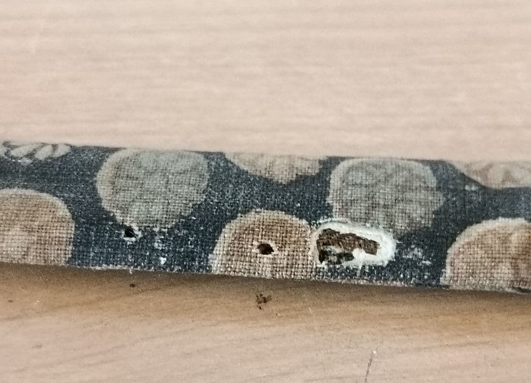 古い 弁当箱 竹編み 銅金具 　箸 網袋 木箱付