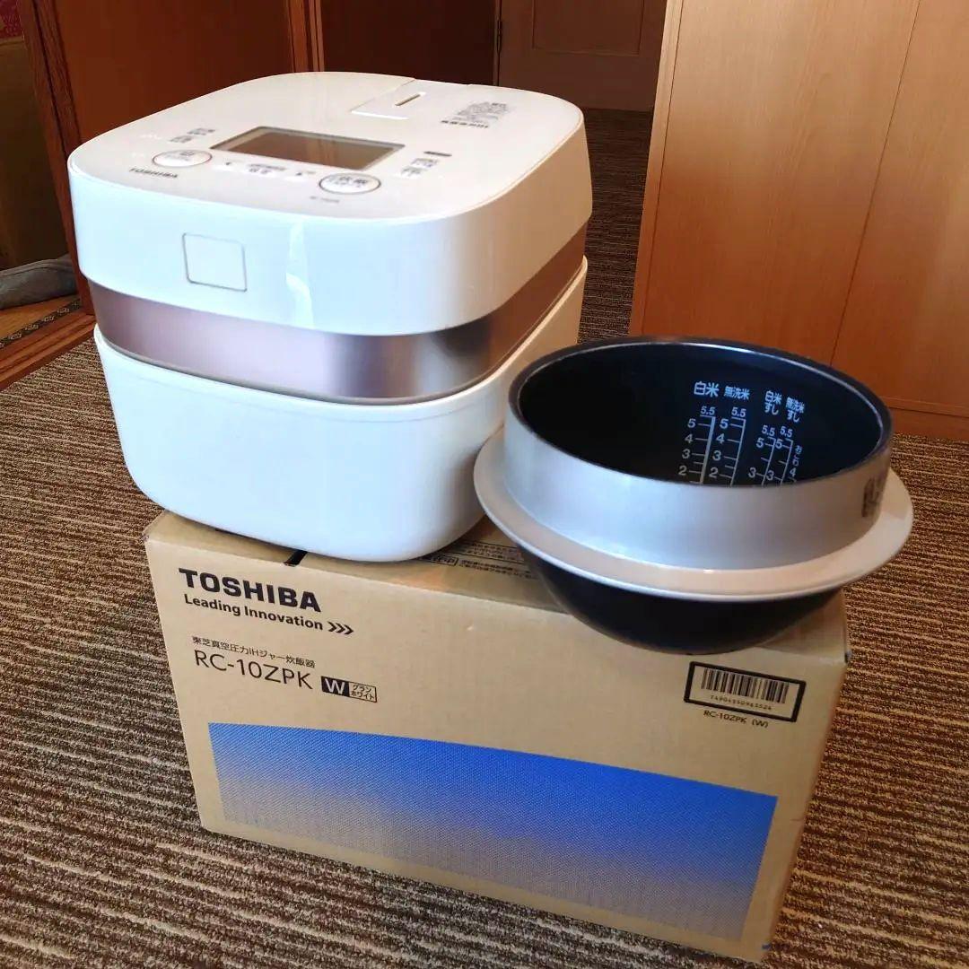 （中古品）toshiba 炊飯器 rc-10zpk