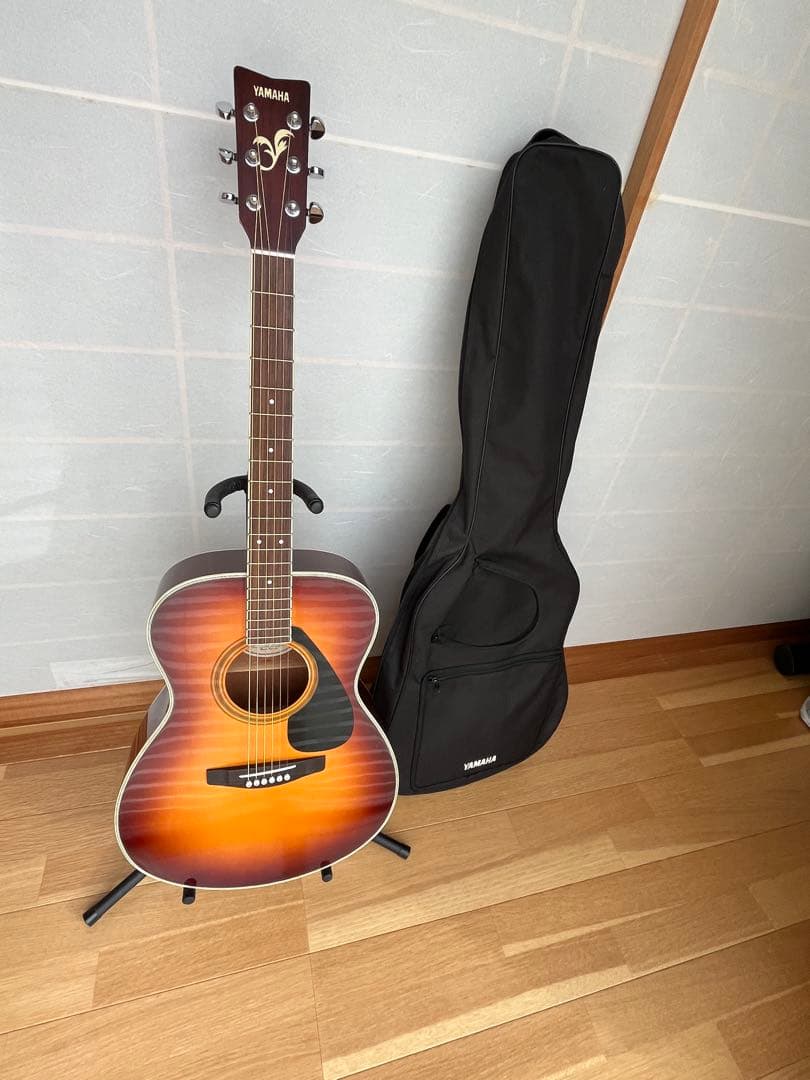 YAMAHA FS-325TBS アコースティックギター 純正ソフトケース付き