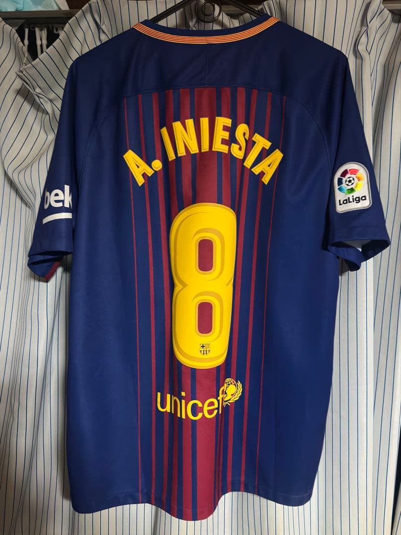 FC Barcelona A. INIESTA 8 レプリカユニフォーム