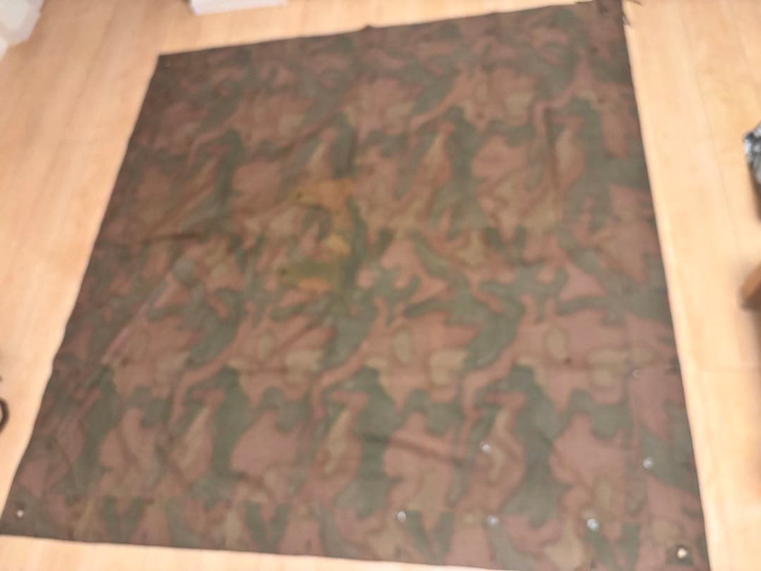 イタリア軍幕 デッドストック ２枚