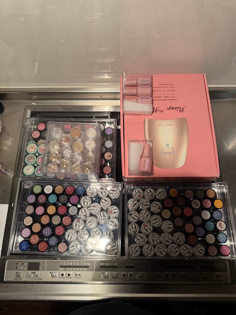 ネイルアート用パウダーセット（多色）