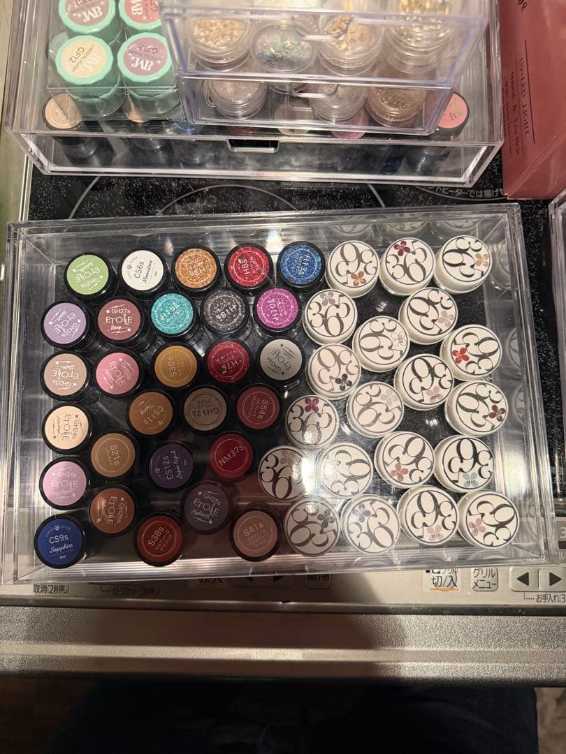 ネイルアート用パウダーセット（多色）