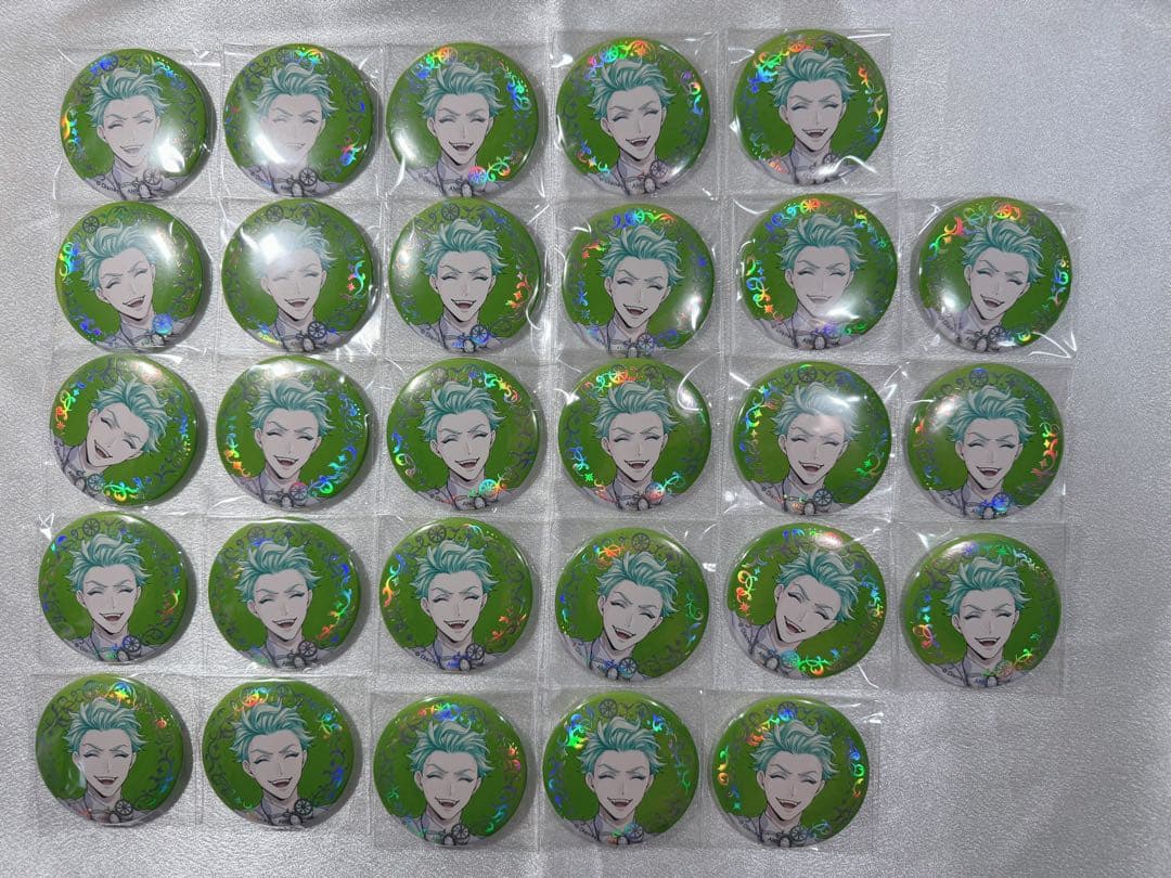 ツイステ セベク 缶バッジ プラチナジャケット