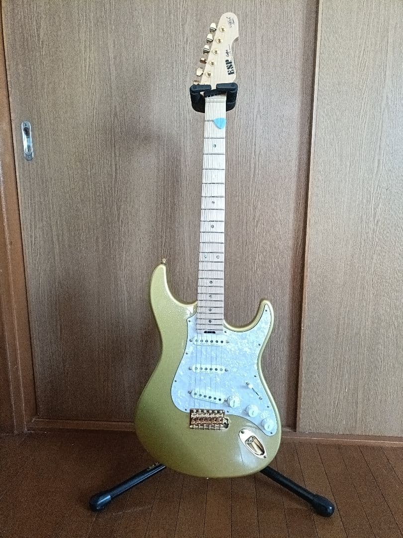 ギター ESP Takayoshi ohmura Eclipse gold