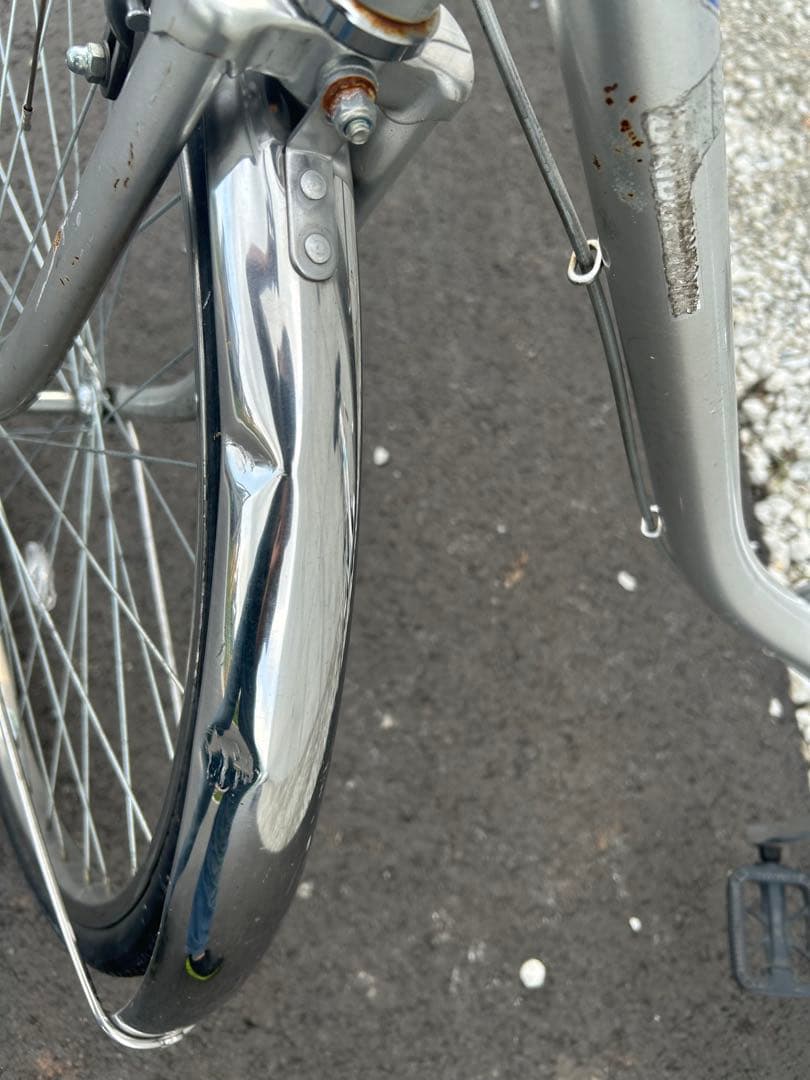 R29 愛知 ブリヂストン EB60U B7J エブリッジ 26インチ シルバー