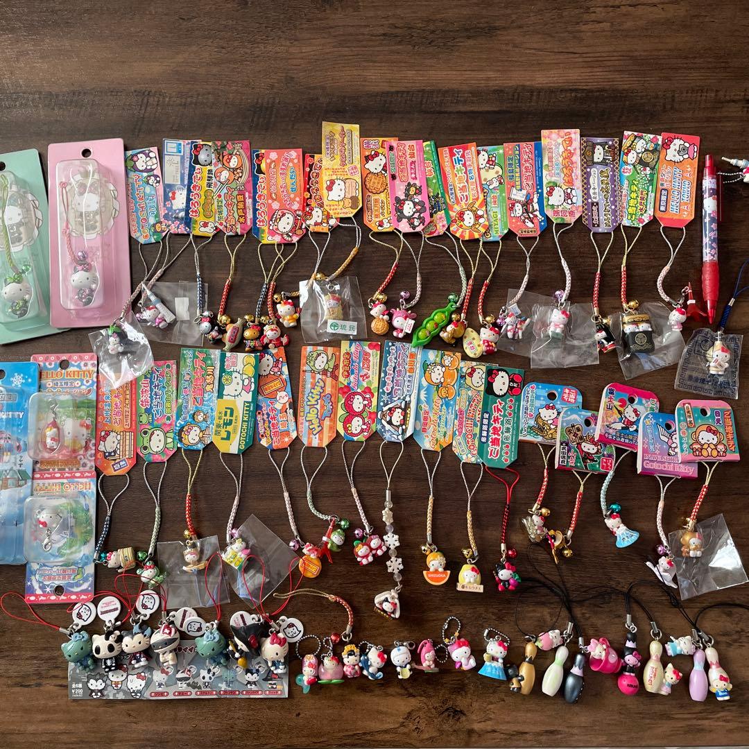 ご当地キティストラップセット