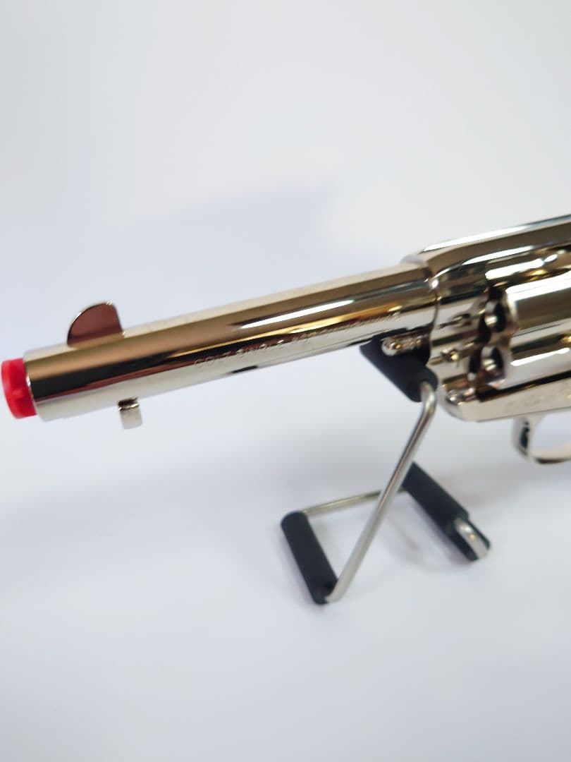 貴重！タナカワークス Single Action Army 45 ニッケル仕上げ