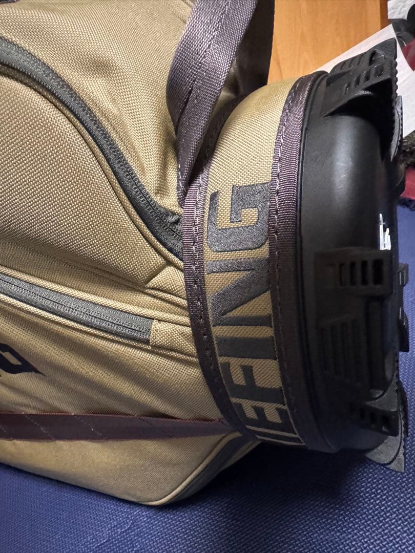 未使用 BRIEFING CR-5 #04 キャディバッグ タン　新品