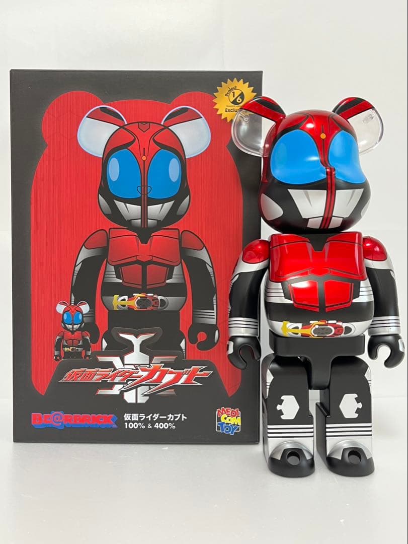 BE@RBRICK 仮面ライダーカブト 400％サイズのみ