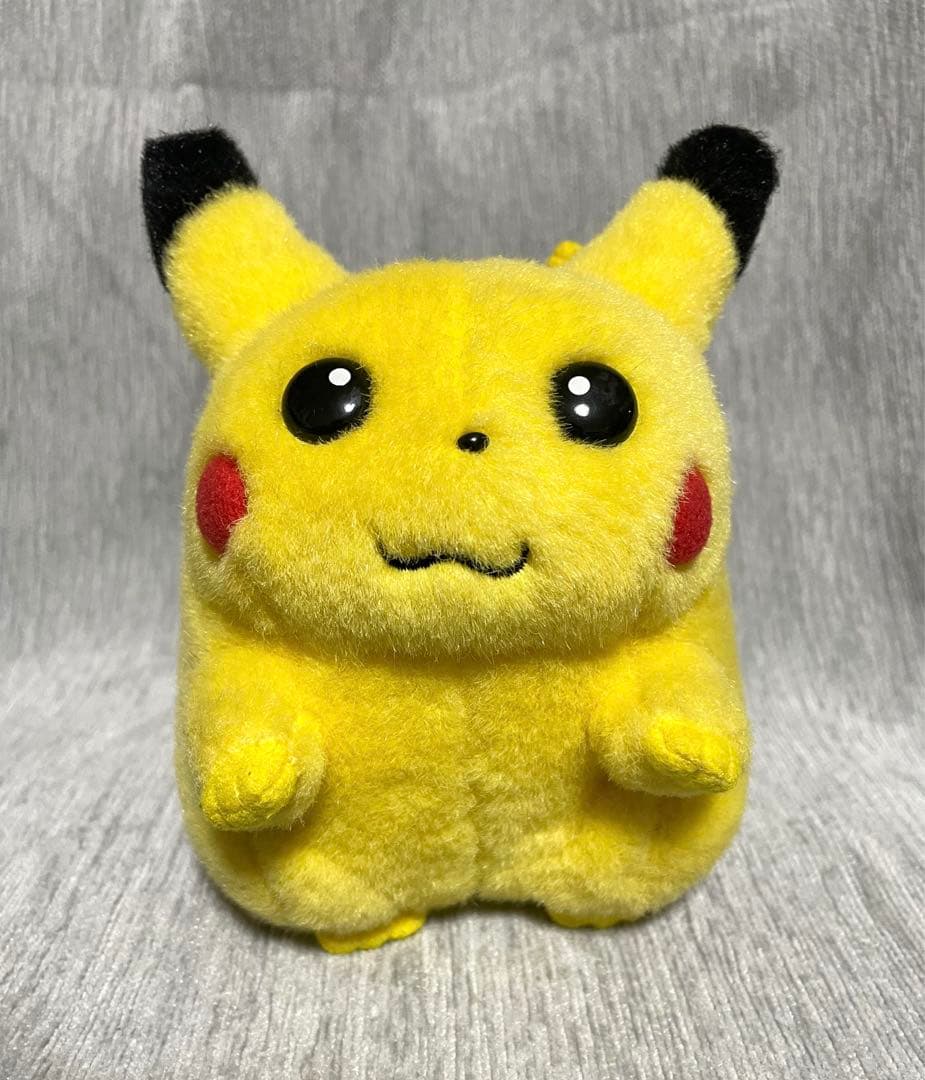 美品　レア　初代　ポケモン　ピカチュウ ぬいぐるみ 初期ピカ TOMY