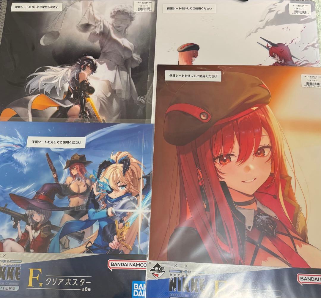 NIKKE 一番くじ　A賞B賞 D賞3個　F賞コンプG賞コンプ　おまけまとめ売り