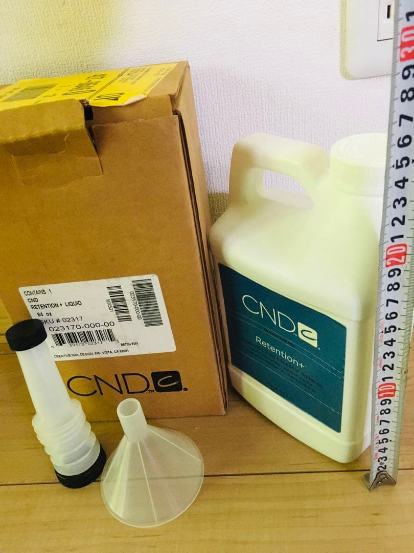 ネイルスカルプアクリルリキッド CND リテンションプラス1894ml3Dネイル