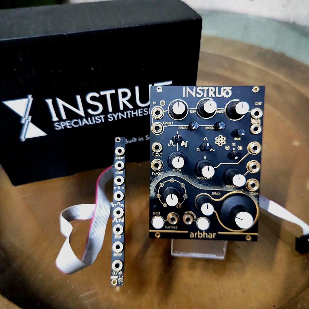 instruō arbhar グラニュラー・サンプラー モジュラーシンセ