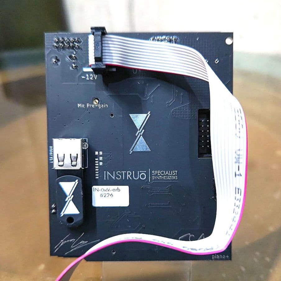 instruō arbhar グラニュラー・サンプラー モジュラーシンセ