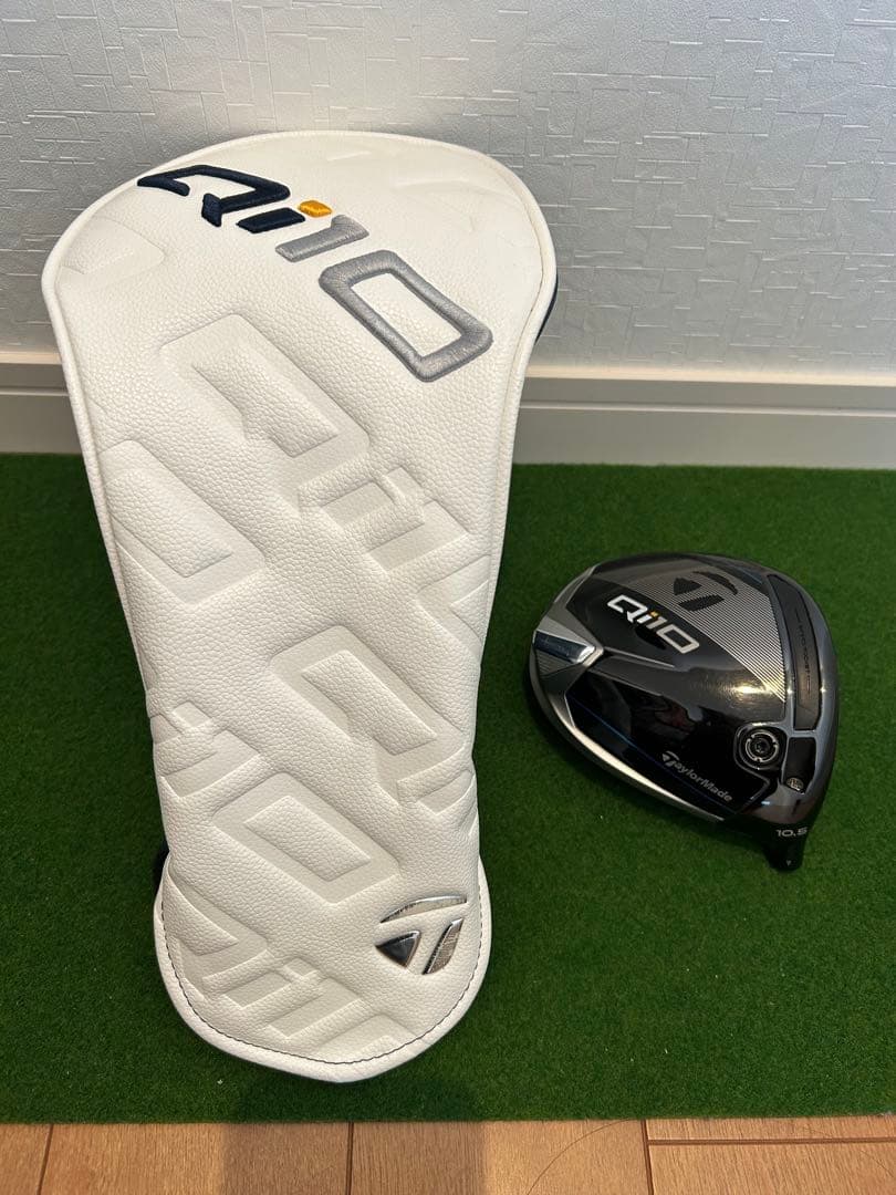 TaylorMade Qi10ドライバーヘッドのみ10.5度 ヘッドカバー付き
