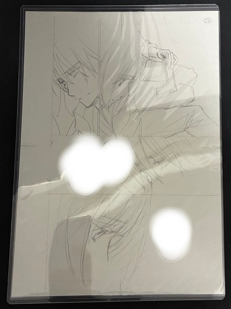 ヴァンパイア騎士原画展 限定 直筆「原稿下絵」