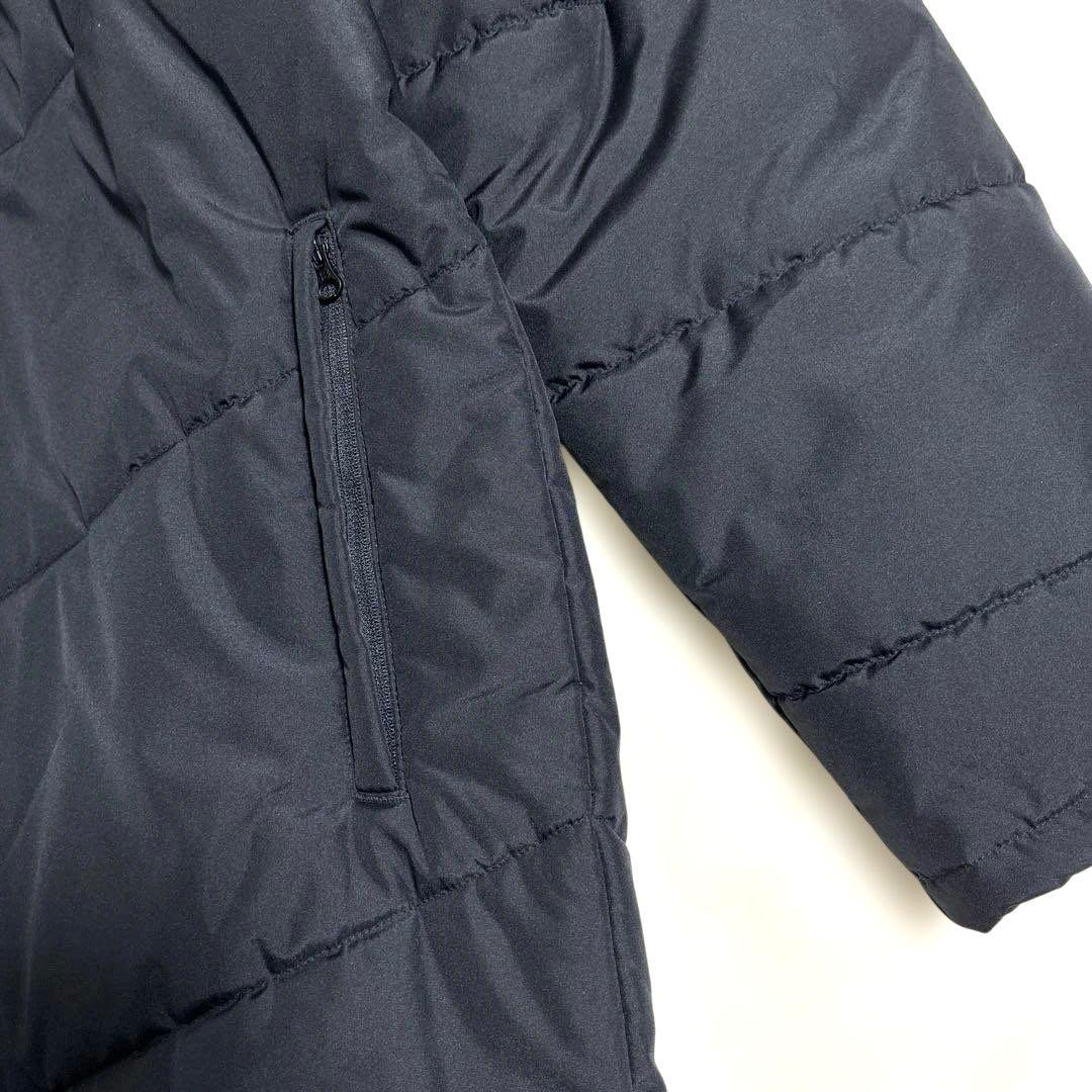 美品✨アンダーアーマー ベンチコート ブラック ロング　LG ロゴ