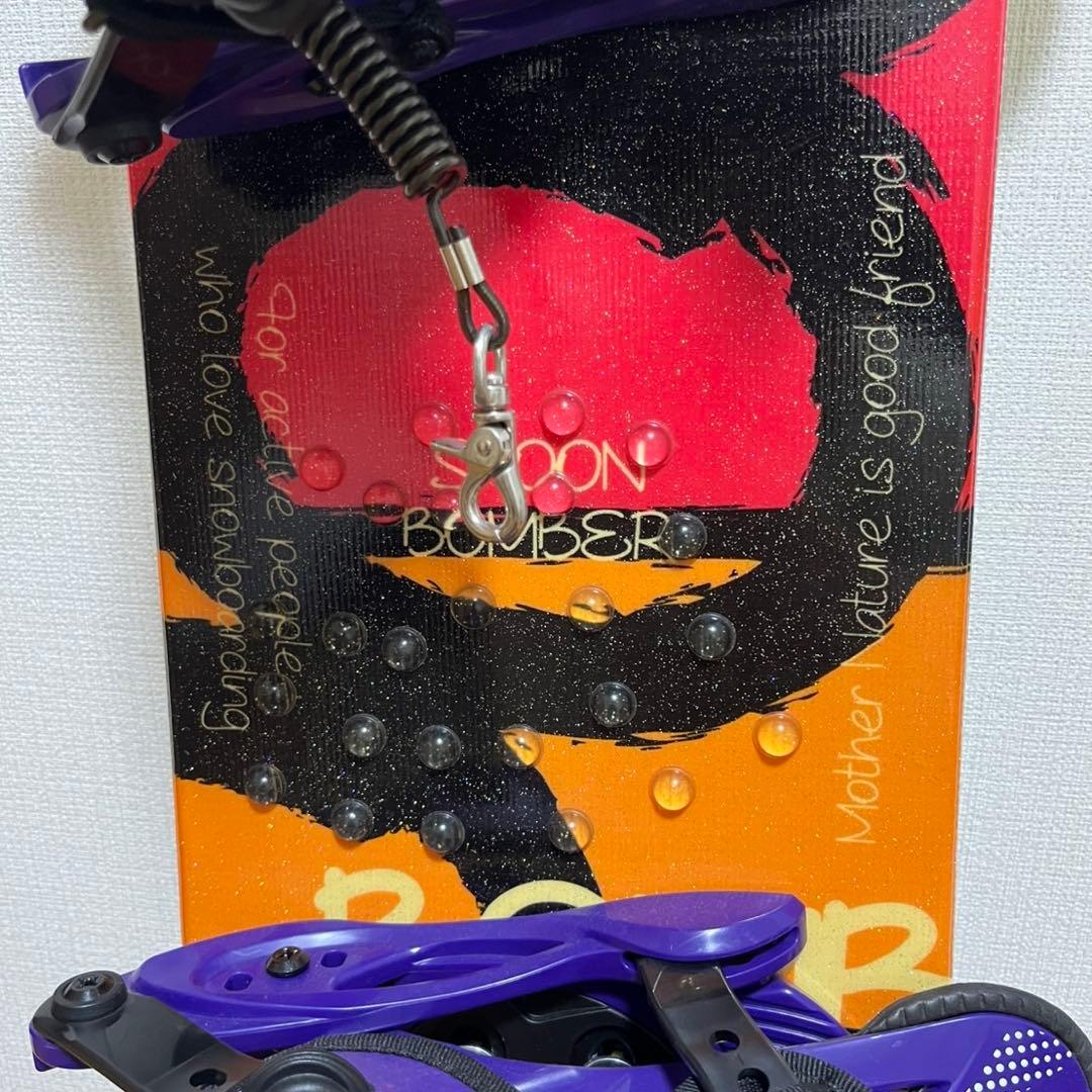 【極美品✨️】Spoon Bomber スノーボード ビンディング・ケース付