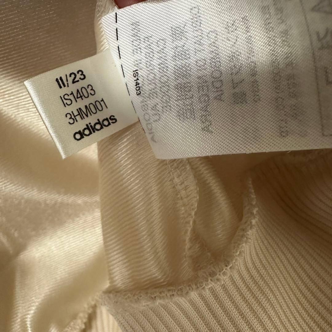 adidas SST トラックトップス ワンダーホワイト×カレッジグリーン(S)