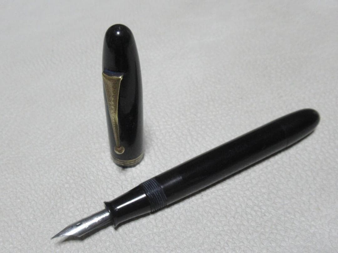 希少 美品 1945年頃◆プラチナ萬年筆 TAVAN ペン先＜3＞ベークライト製