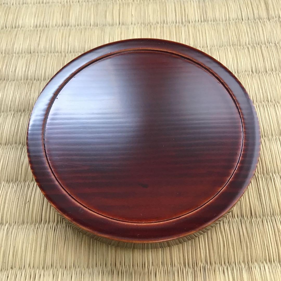 茶道具　香合　南禅寺古材使用　香合　宗陵作　塩沢泰定箱書　共箱　紙箱　S77KG