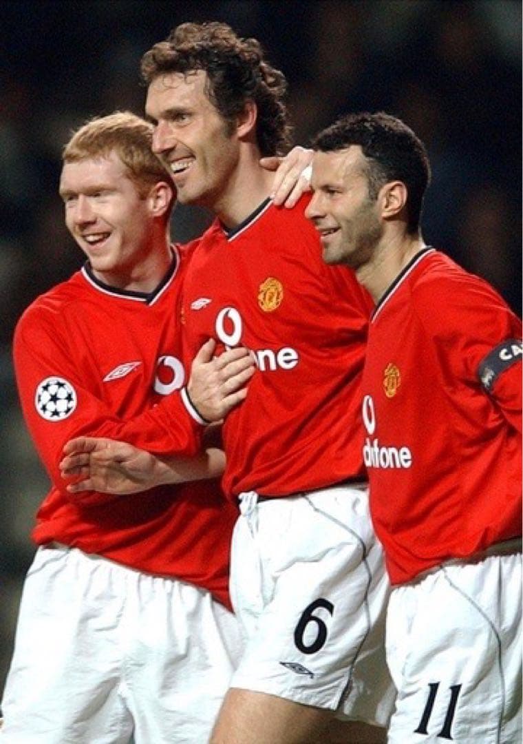 マンチェスターユナイテッド　ユニフォーム　ライアンギグス　00/02