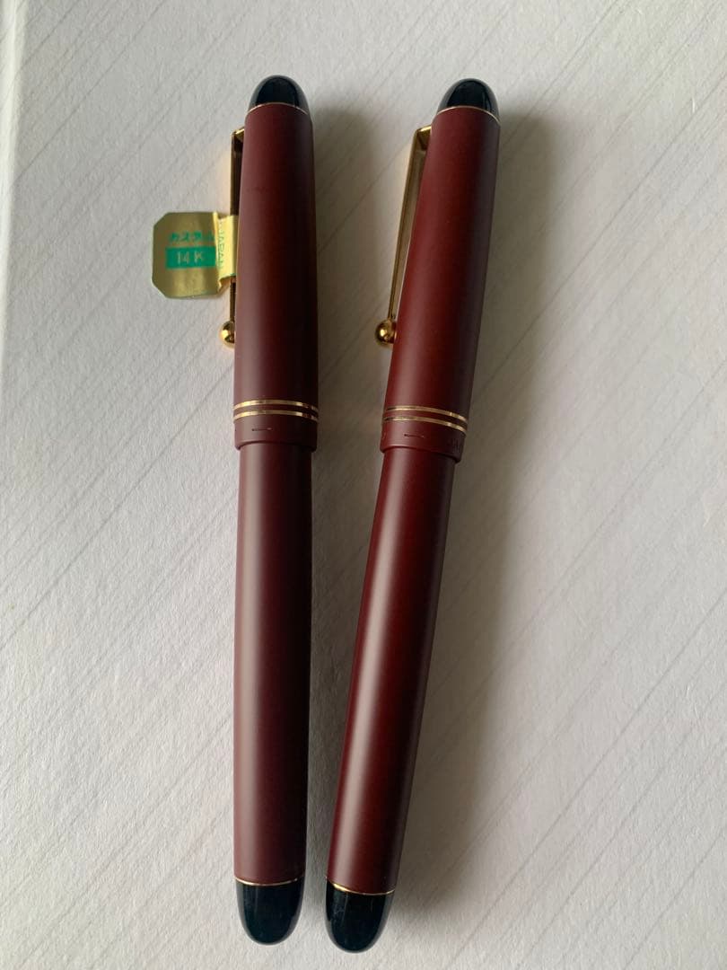 PILOT 67 万年筆 ボルドー 14Kペン先 希少 2本セット