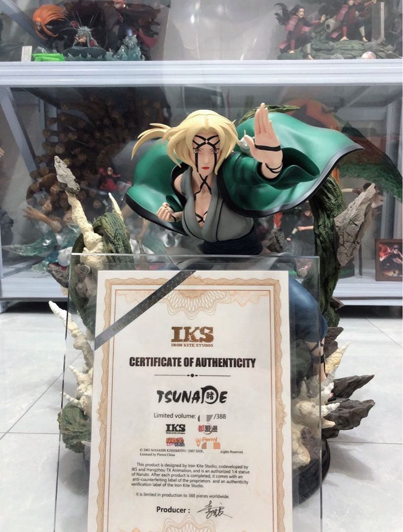 NARUTO ナルト 綱手 ガレージキット ガレキ スタチュー⑩