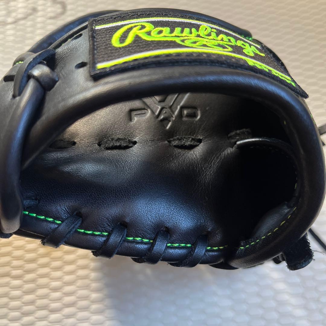 ローリングス　軟式　グローブ　オールラウンド用　ブラック