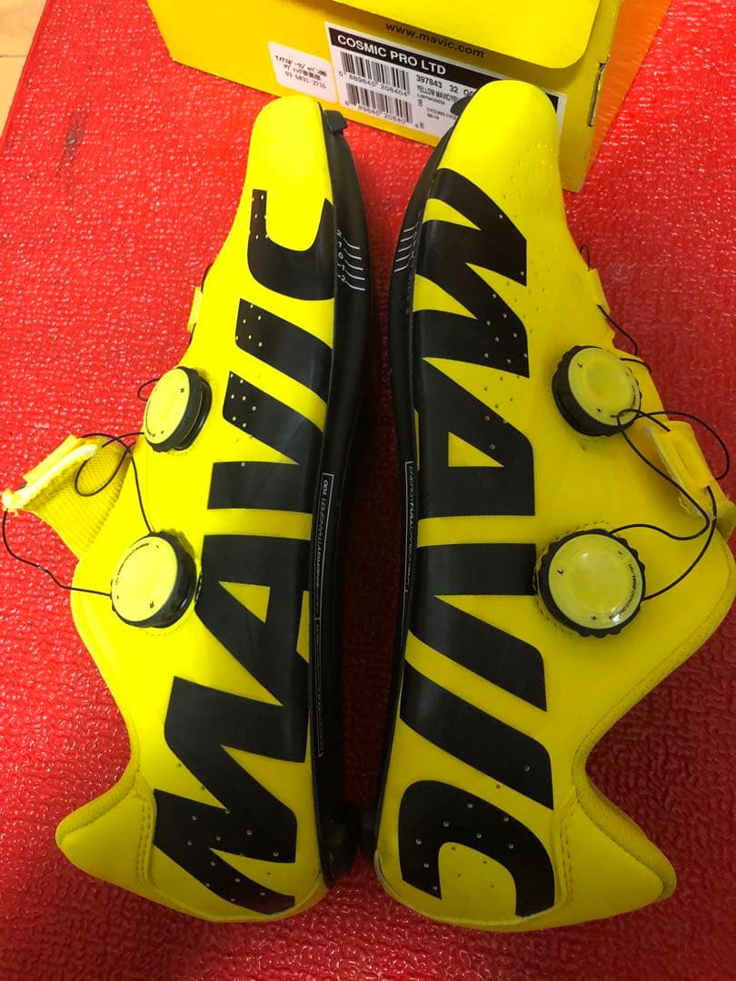 限定 Mavic Cosmic Pro LTD イエロー 28cm マヴィック
