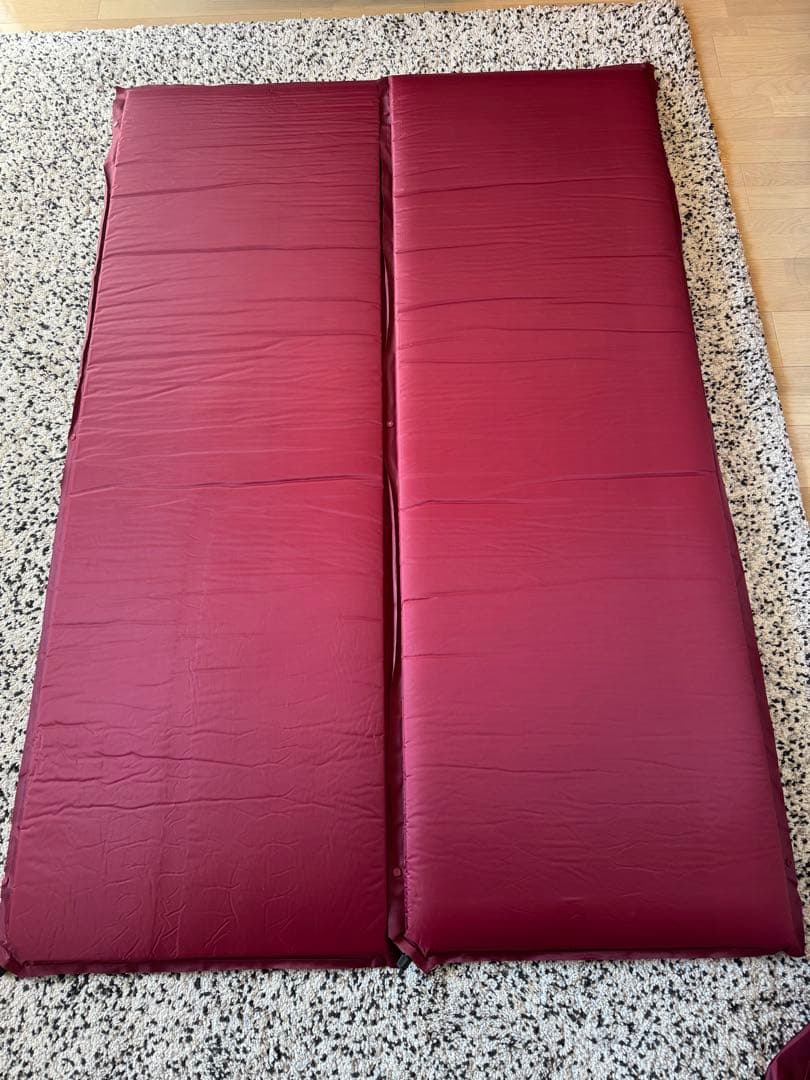 美品★coleman キャンパーインフレーターマット　セット