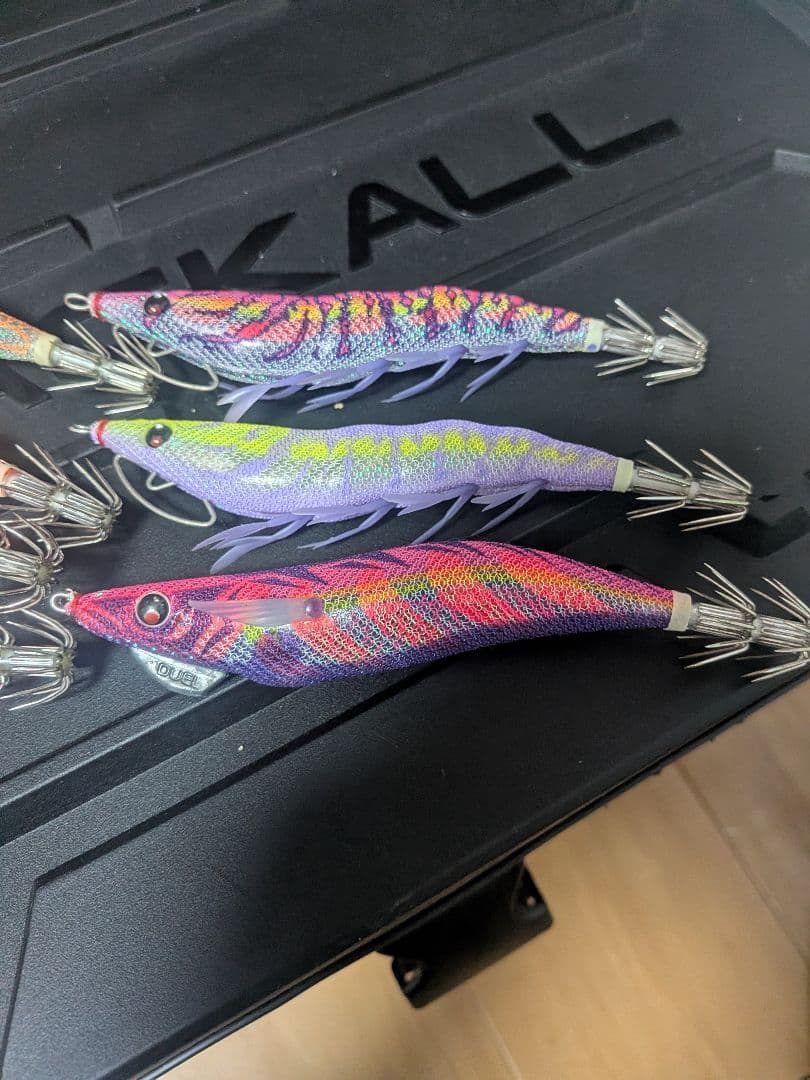 値下げ中 カルティバ パタパタ エギ王 など エギまとめ売り 40本 ケース付