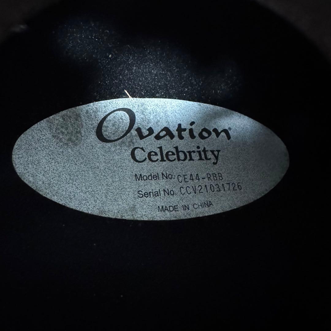 ギター Ovation Celebrity Elite CE44-RBB