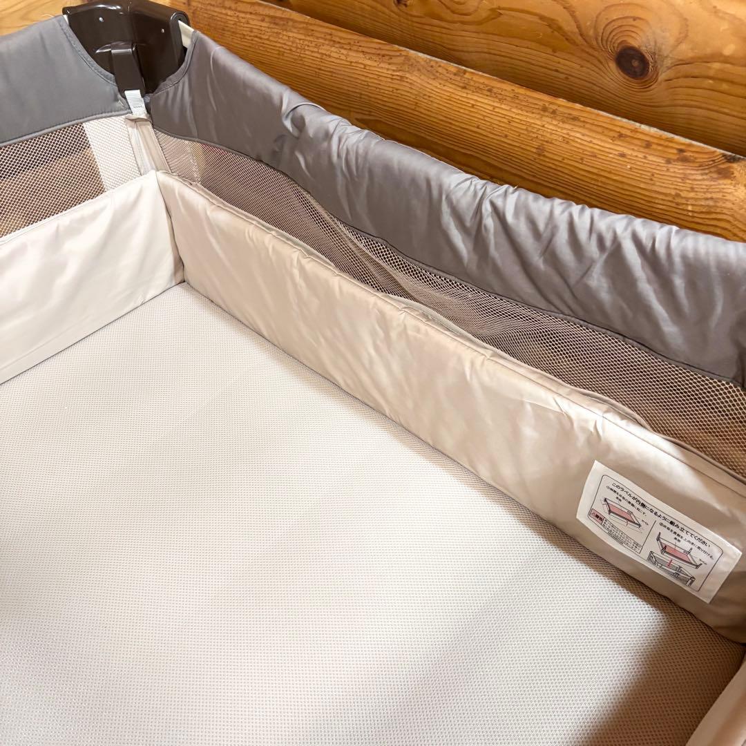 Aprica アップリカ ココネルエアー ベビーベッド ココアブラウン