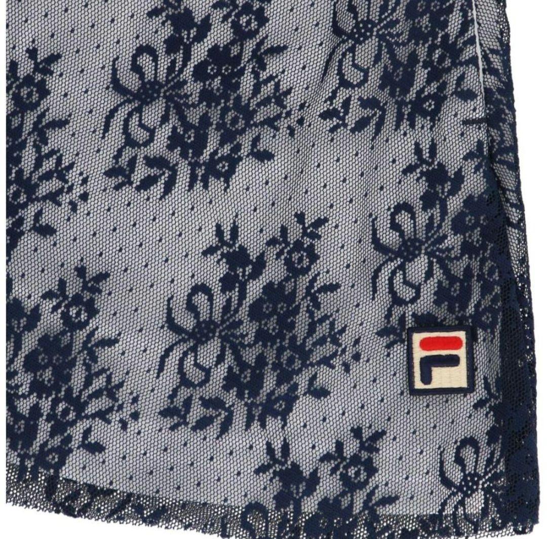 大人可愛い　L新品　FILAフィラ テニス・バドミントンウェア スコート レース