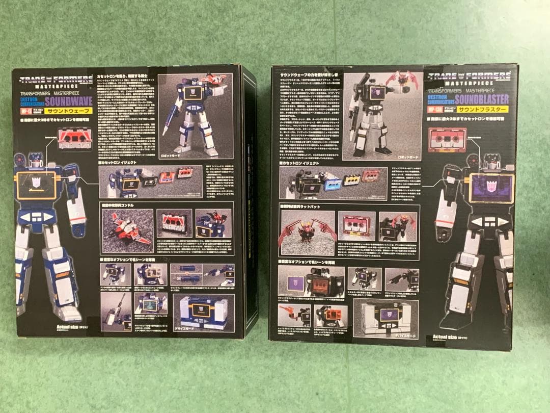 トランスフォーマー MP-13 サウンドウェーブ ＆ 13Bサウンドブラスター