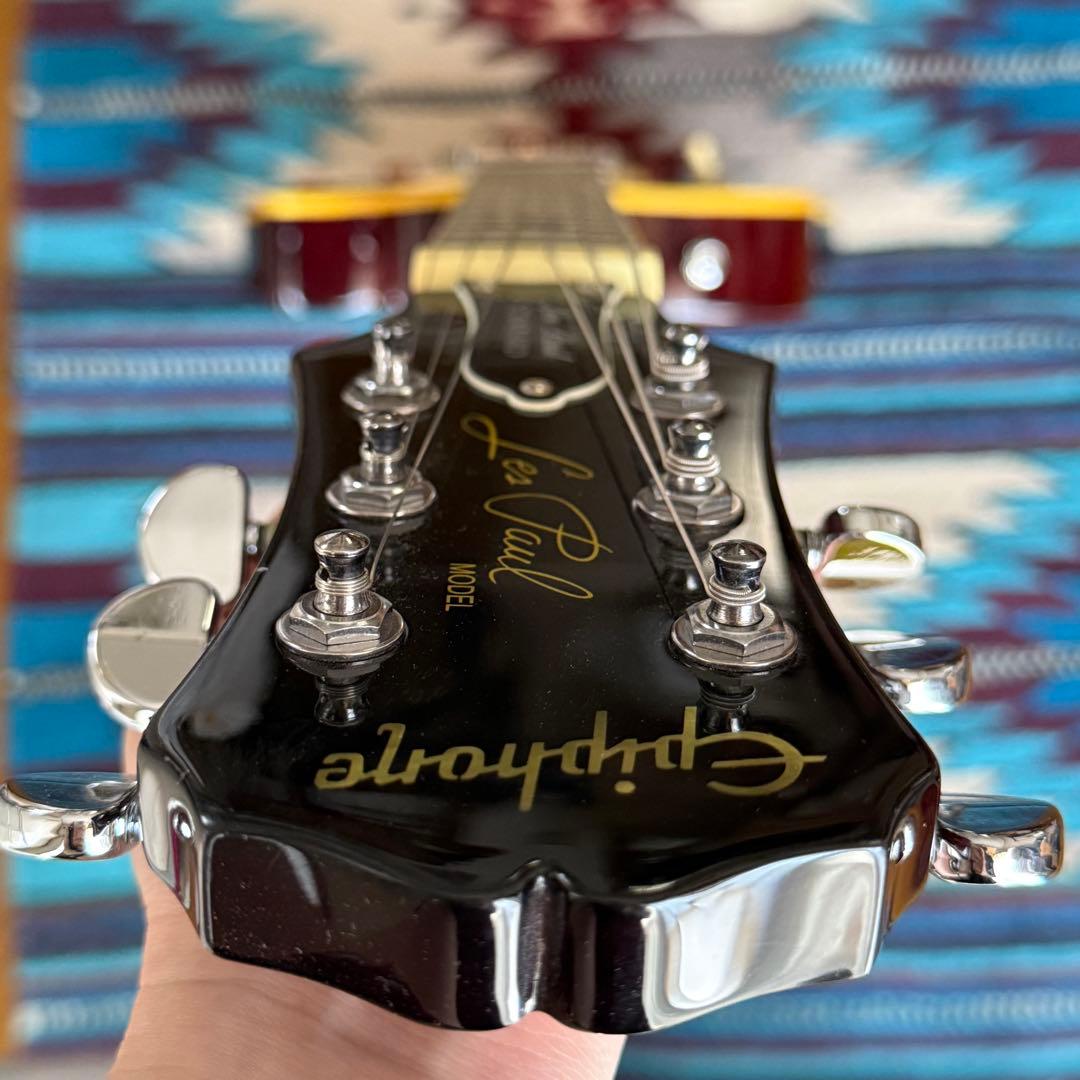 極上 Epiphone Les Paul Standard サンバースト