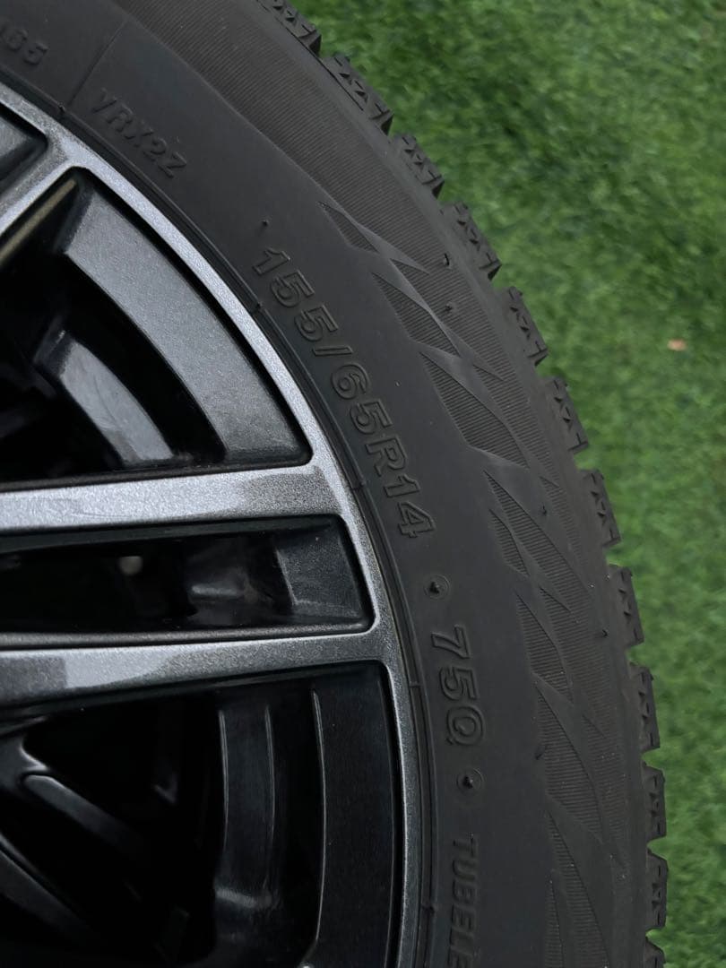 VRX2【155/65R14】 スタッドレスタイヤ＆ホイール 4本セット